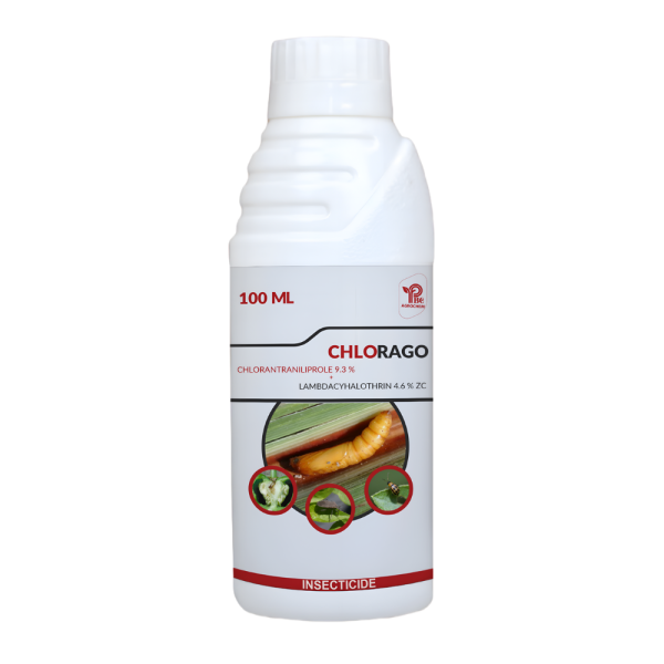 CHLORAGO (CHLORANTRANILIPROLE 9.3% + LAMBDACYHALOTHRIN 4.6% ZC)